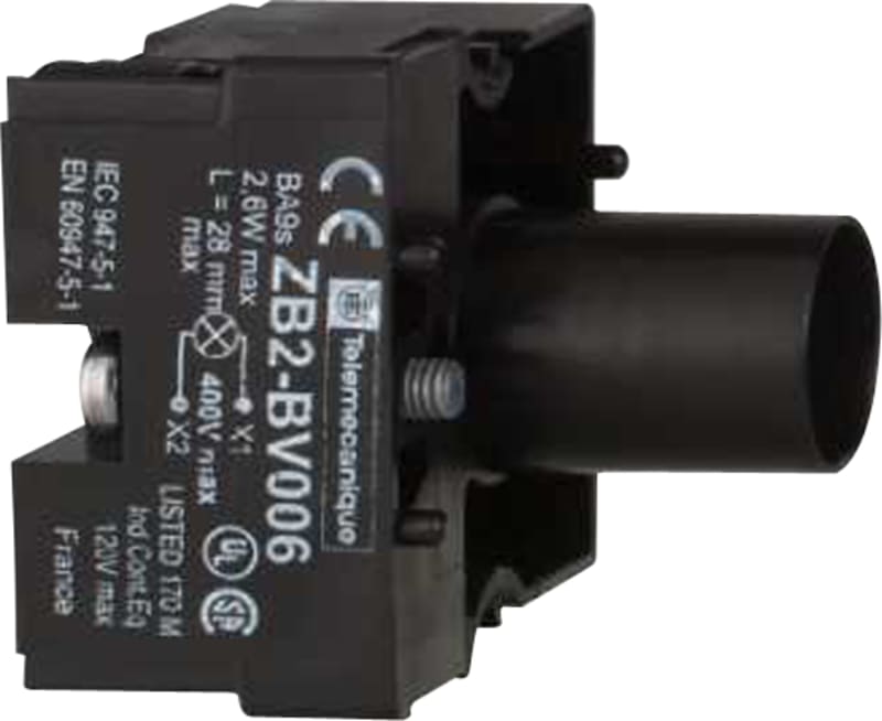 Schneider Electric ZB2BV006 MOUNTING BASE FOR XACA PILOT LITE