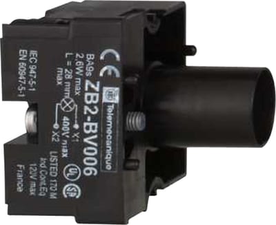 Schneider Electric ZB2BV006 MOUNTING BASE FOR XACA PILOT LITE
