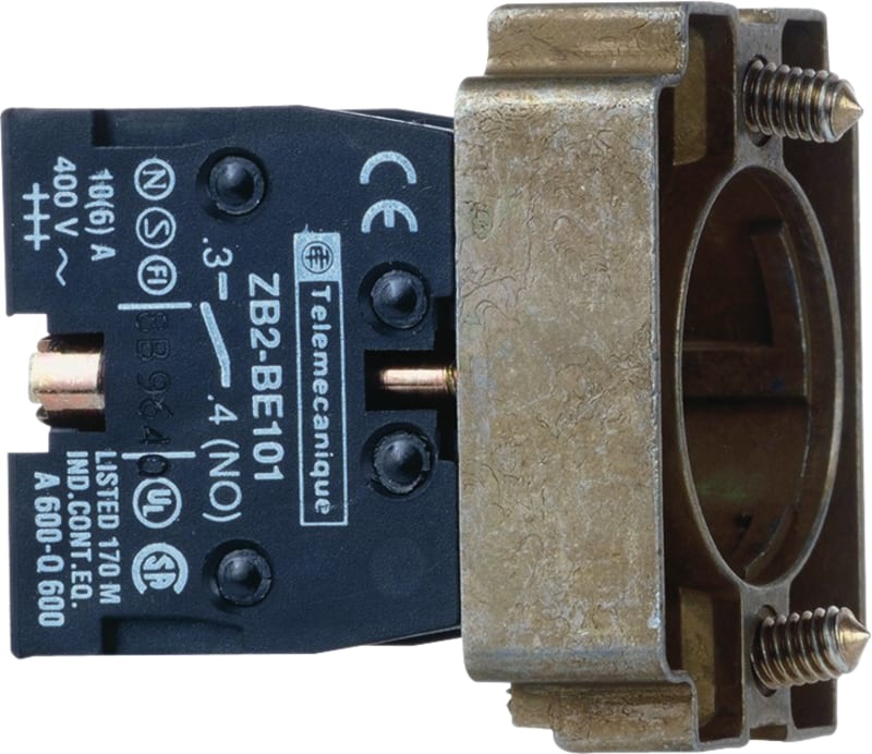 Mounting bracket with KONTELEM.1NC (ZB2BZ102)