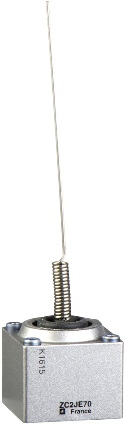 Telemecanique ZC2JE70 Limit Switch Operating Head, Spring Rod (Cat's Whisker)