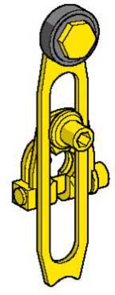Telemecanique ZC2JY31 Limit Switch Operating Lever, Roller lever