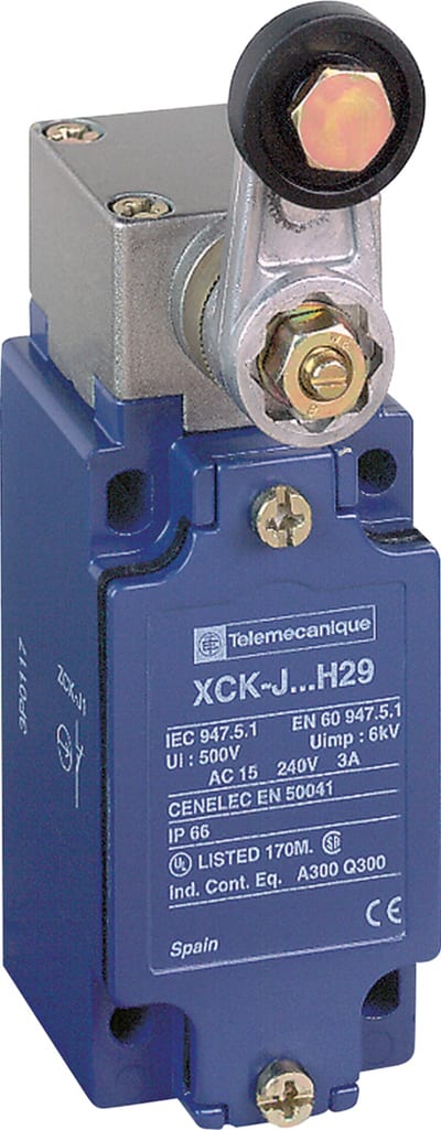 Telemecanique XCKJ10511H7 Limit Switch, 1/2" NPT entry