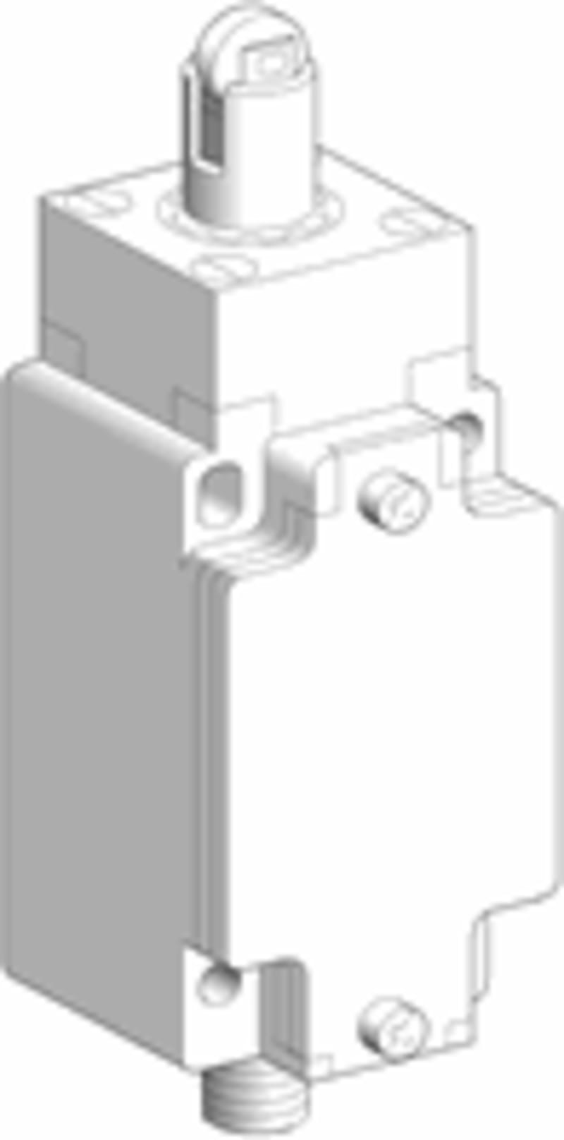 Telemecanique XCKJ167D Limit Switch, Metal Roller Plunger