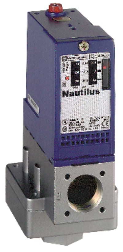 Telemecanique XMLA002A2S12 Pressure Switch, 0–2.5 bar