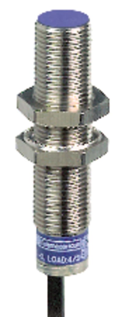 Telemecanique OsiSense XS612B1DAL2 Inductive Proximity Sensor — M12 barrel, Sn 4 mm, 2-Wire DC, NO, pre-wired cable (2 m)