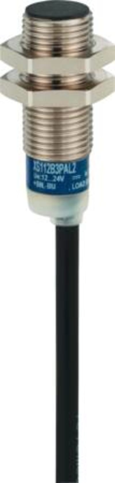 Telemecanique OsiSense XS612B1DBL2 Inductive Proximity Sensor — M12 barrel, Sn 4 mm, 2-Wire DC, NC, pre-wired cable (2 m)