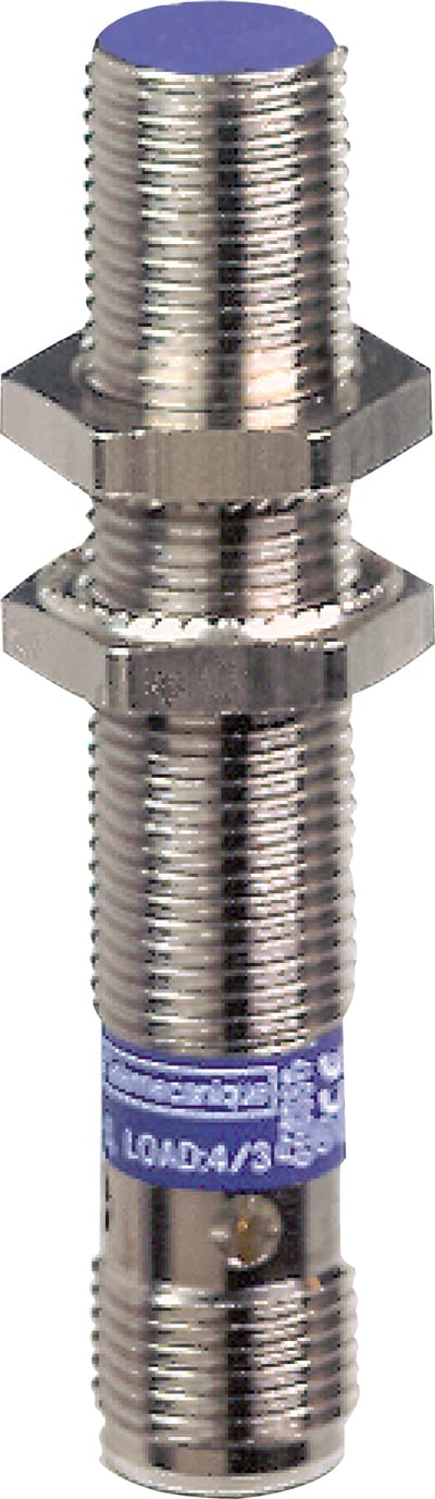 Telemecanique OsiSense XS612B1DBM12 Inductive Proximity Sensor — M12 barrel, Sn 4 mm, 2-Wire DC, NC, M12 connector (4-Pin)