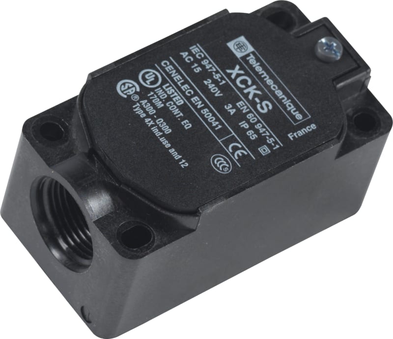 Telemecanique ZCKS8H29 Limit Switch Body, Plastic, NO+NO, Slow-break, M20 cable entry