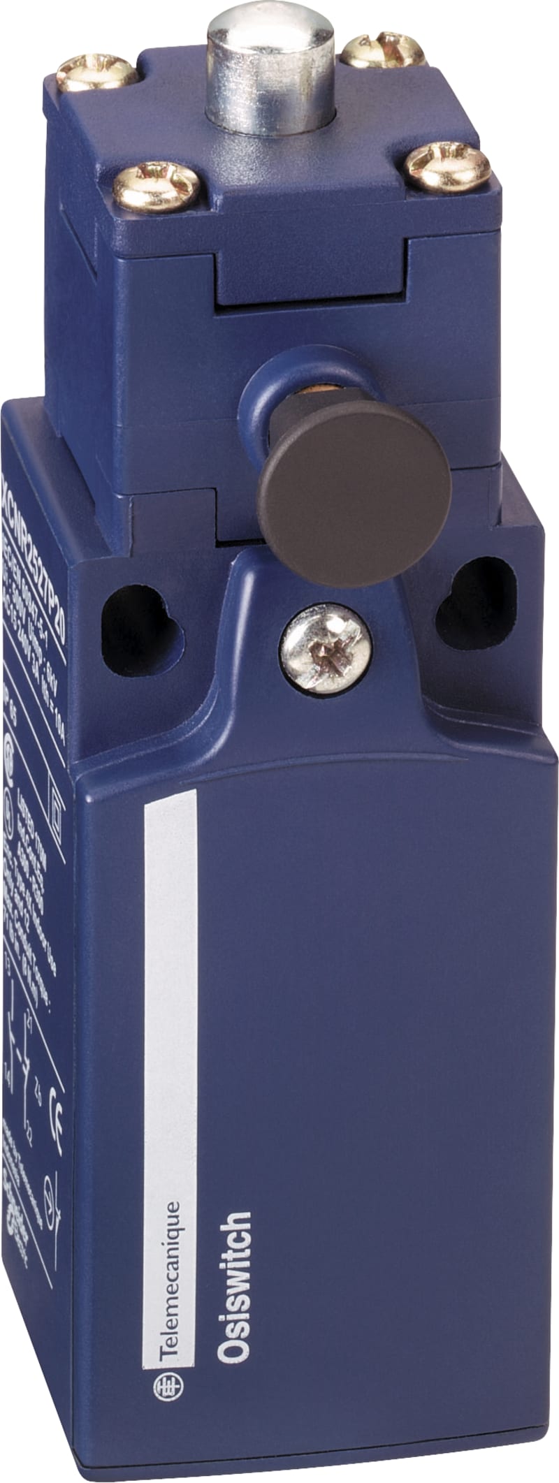 Telemecanique XCNR2110P20 Limit Switch, Plunger, 1 NO + 1 NC, M20 entry