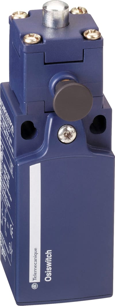 Telemecanique XCNR2910P20 Limit Switch, Plunger, 1 NO + 1 NC, M20 entry