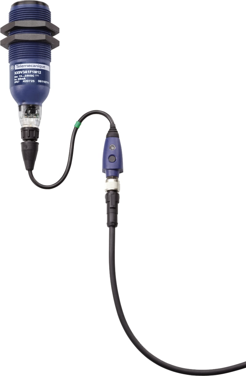 Telemecanique XX6V3A1NAM12 Ultrasonic Sensor, Sn 1 m, NPN, M12 connector