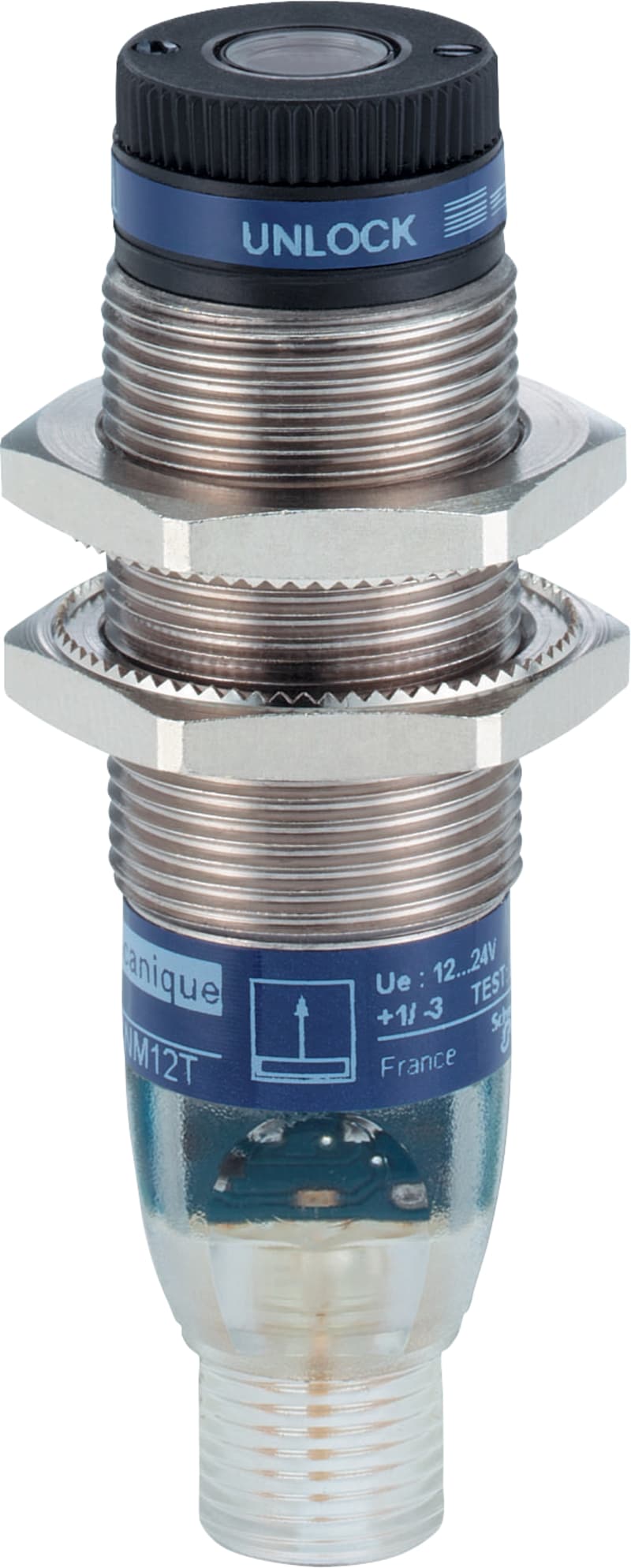 Telemecanique XUBLBKCNM12T Laser Photoelectric Sensor M18, Metal, M12 connector