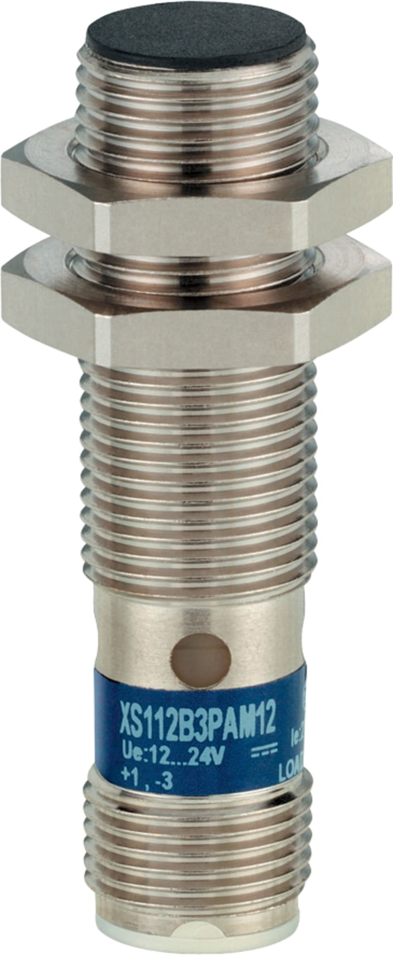 Telemecanique XS112B3PAM12 Inductive Proximity Sensor Ø12 mm, Threaded, PNP NO, M12 connector