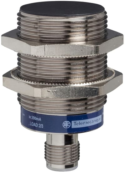 Telemecanique XS130B3PAM12 Inductive Proximity Sensor Ø30 mm, Threaded, PNP NO, M12 connector