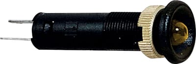 LED lamp 8mm 12V orange