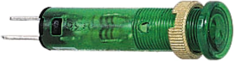LED lamp 8mm 24V Green (XVLA233)