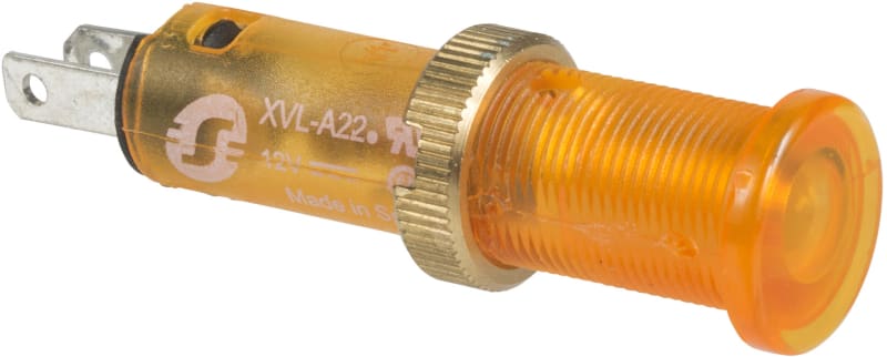 LED lamp 8mm 24V Orange (XVLA235)