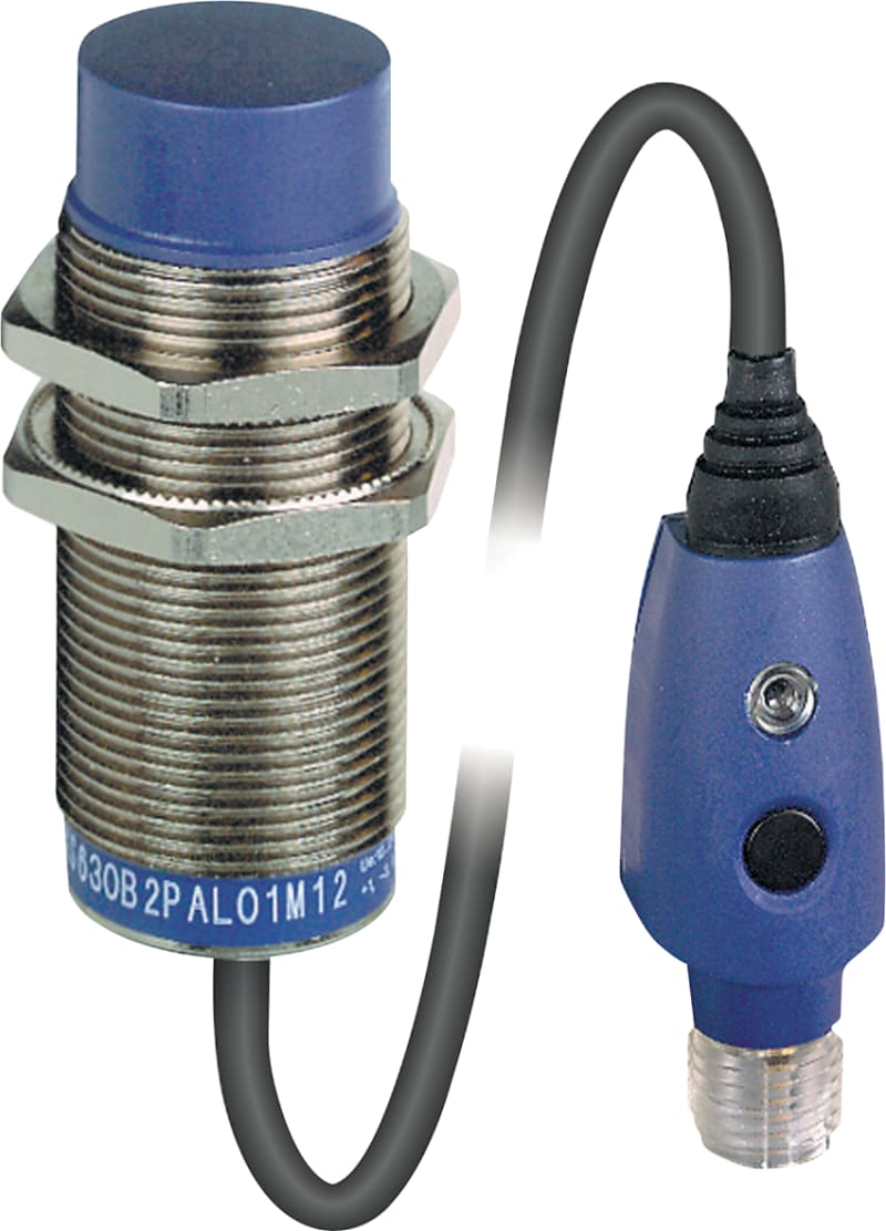 Telemecanique OsiSense XS506B1NAM8 Inductive Proximity Sensor — Ø6.5 mm barrel, Sn 6.5 mm, NPN, NO, M8 connector