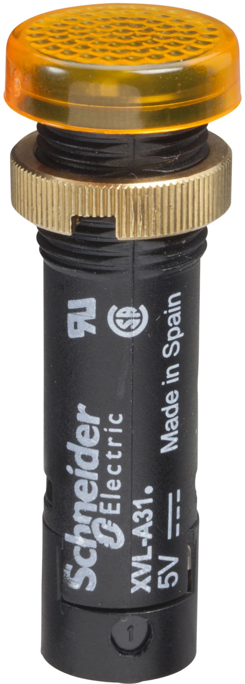 LED lamp 12mm 24V Orange (XVLA335)