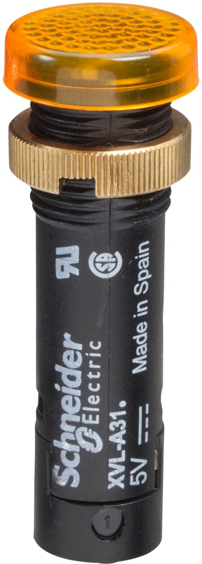 LED lamp 12mm 24V Orange