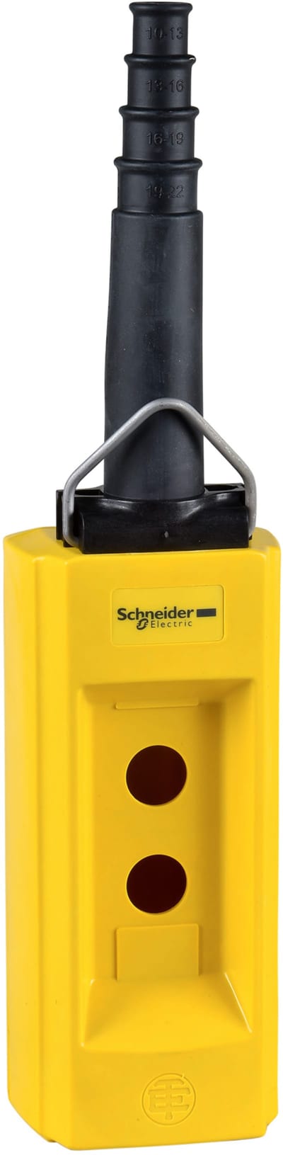 Schneider Electric empty pendant control station XAC-B - 2 vertical openings XACB02