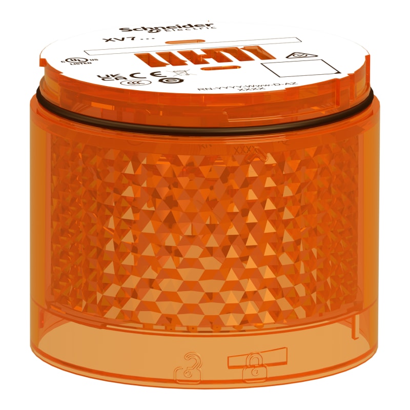 Light Unit with rotary LED in orange (XVB7CR5)