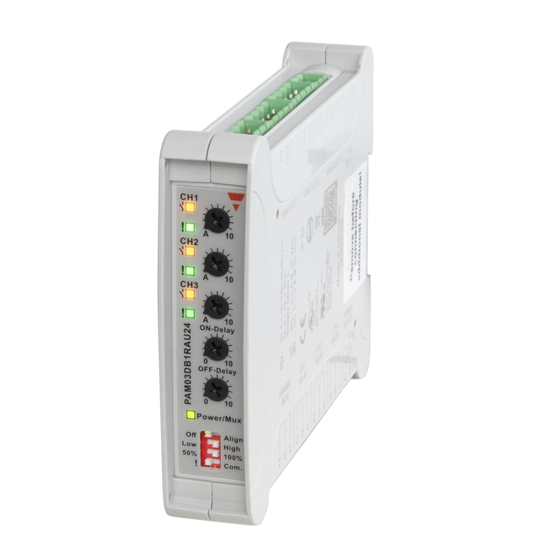 Fotocelleforsterker 3-Channel 24VAC/DC (PAM03DB1RAU24)