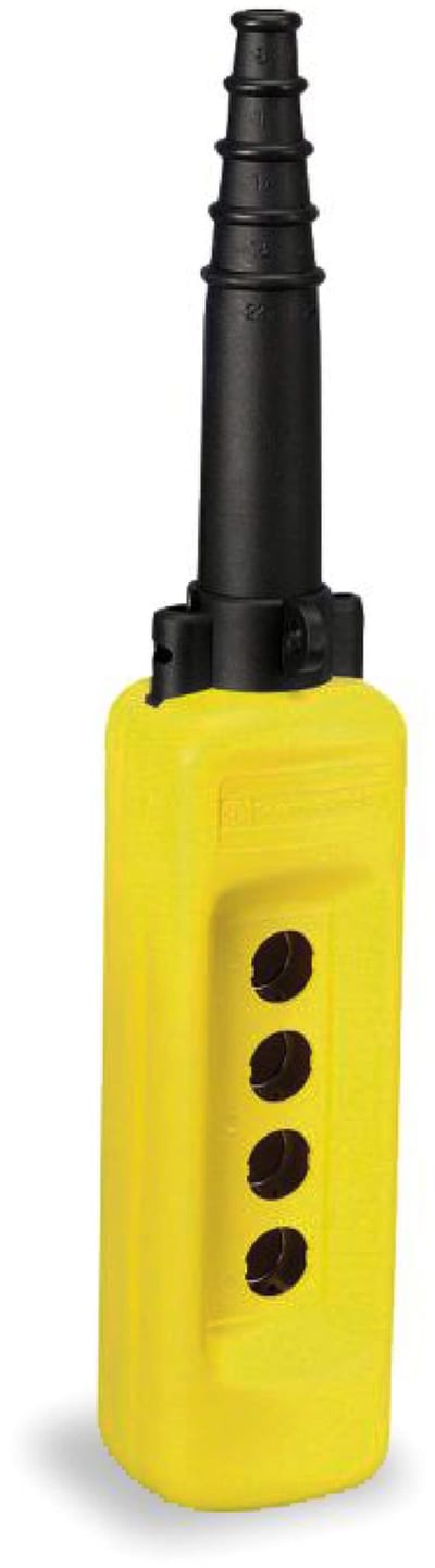 Schneider Electric XACA04 empty pendant control station XAC-A - 4 vertical openings