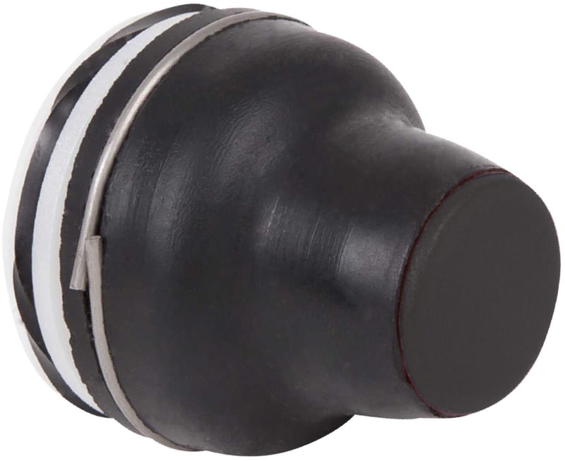 Schneider Electric XACB9112 booted head for pushbutton XAC-B - black - 4 mm, -25..+70 °C