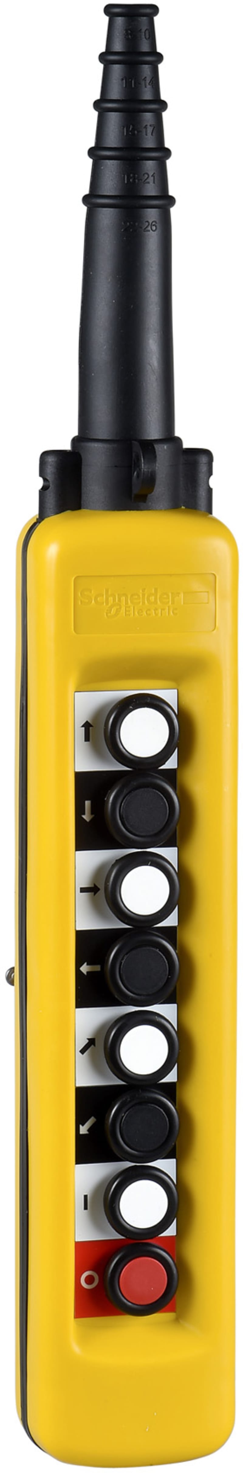 Schneider Electric pendant control station XAC-A - 8 pushbuttons XACA881
