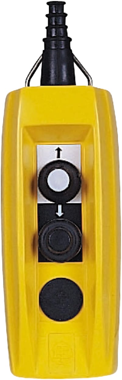 Schneider Electric XACB220 Harmony XAC Pendant Control Station, 2 Push Buttons, 20 A