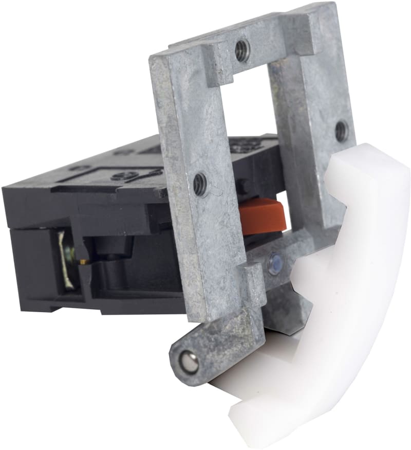 Schneider Electric spring return contact block - 1 NO - base mounting XACS101