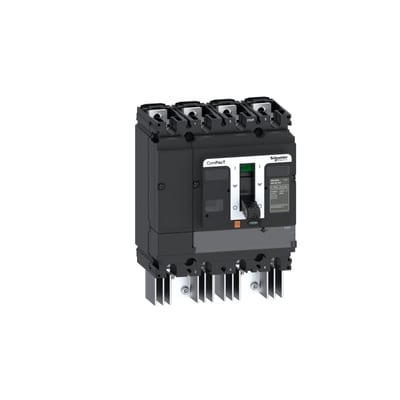 Schneider Electric Switch disconnector ComPacT NSX250NA DC EP, 4 poles, fixed, 100A rating, 1500V C254100D3S