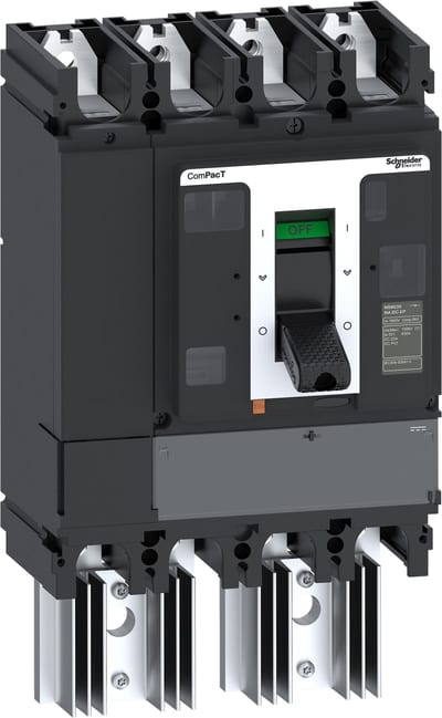 Schneider Electric Switch disconnector ComPacT NSX630NA DC EP, 4 poles, fixed, 500A rating, 1500V C634500D3S