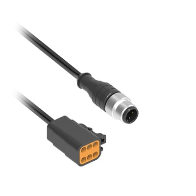Telemecanique XXZKITDM6 Ultrasonic Sensor, M12 connector