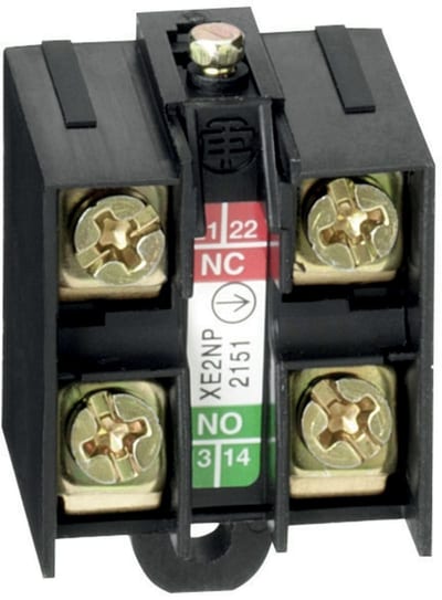 Telemecanique XE2NP2131 Contact Element, 2 NO