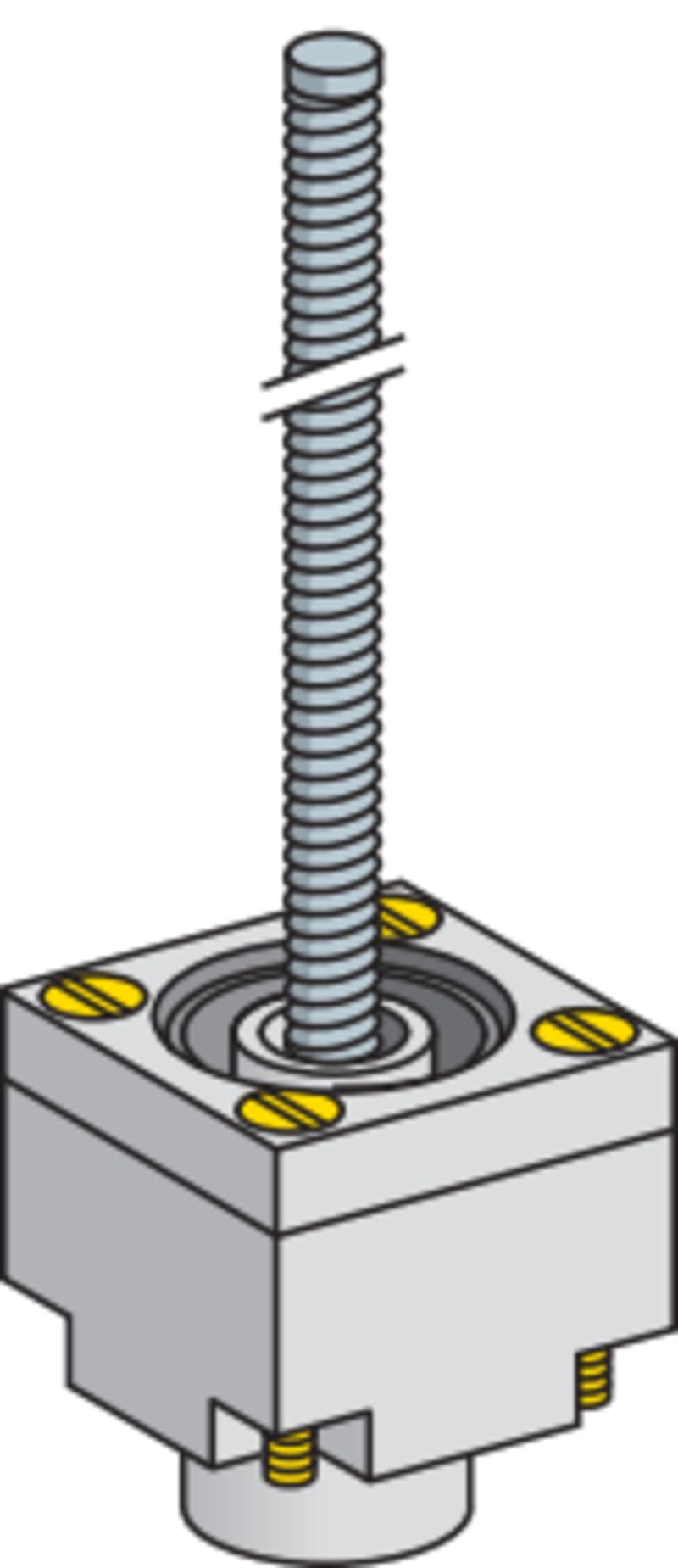 Telemecanique ZCKE08 Operating Head for ZCK Limit Switches