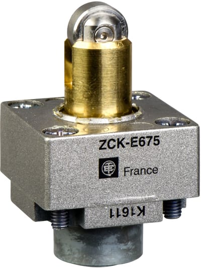 Telemecanique ZCKE67 Limit Switch Operating Head, Roller cam
