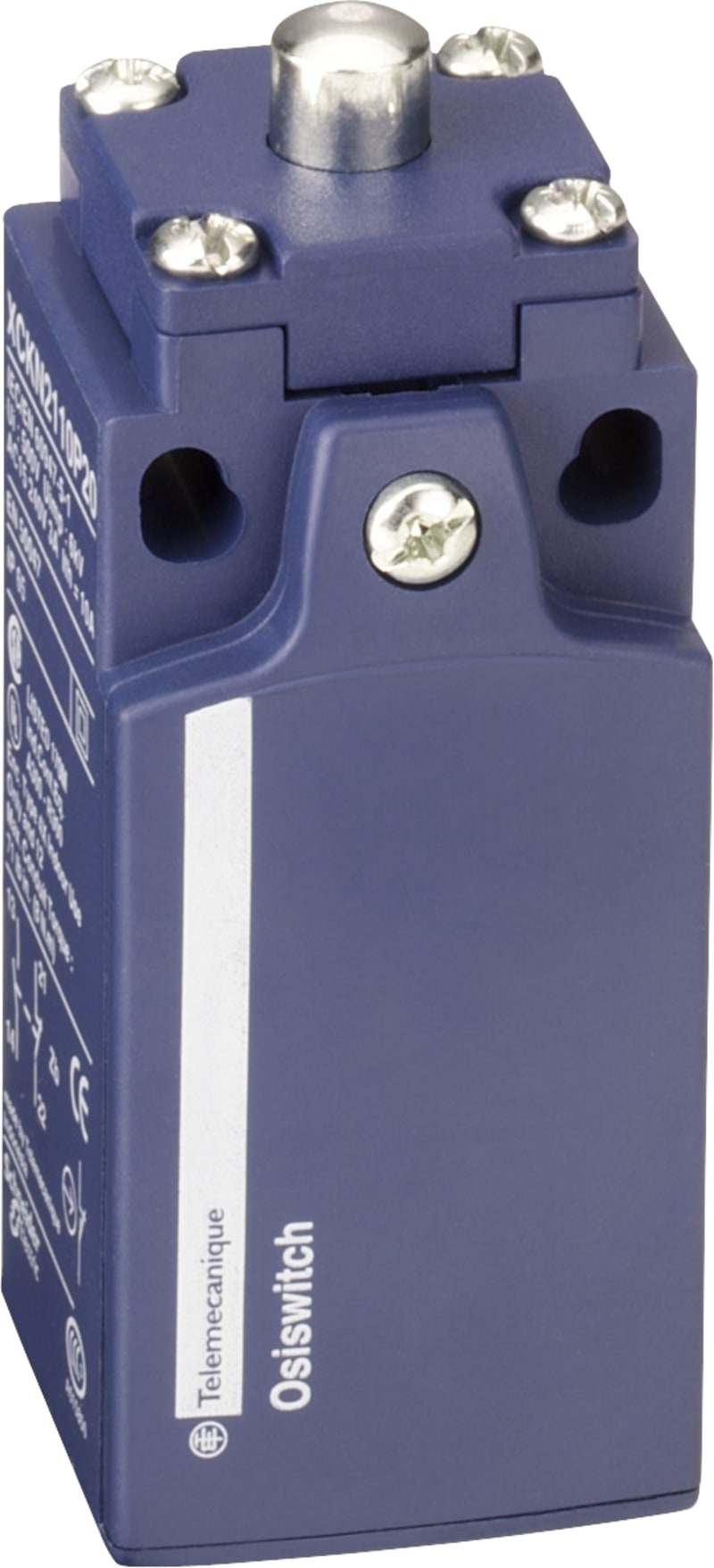 Telemecanique XCKN2910P20 Limit Switch, Plunger, 1 NC + 1 NO, M20 entry