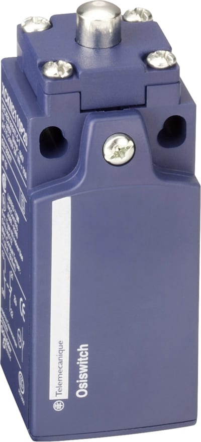 Telemecanique XCKN2910P20 Limit Switch, Plunger, 1 NC + 1 NO, M20 entry