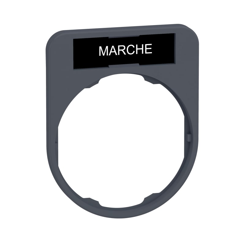 Sign Frame flush grey with sign (ZBYF2103C0)