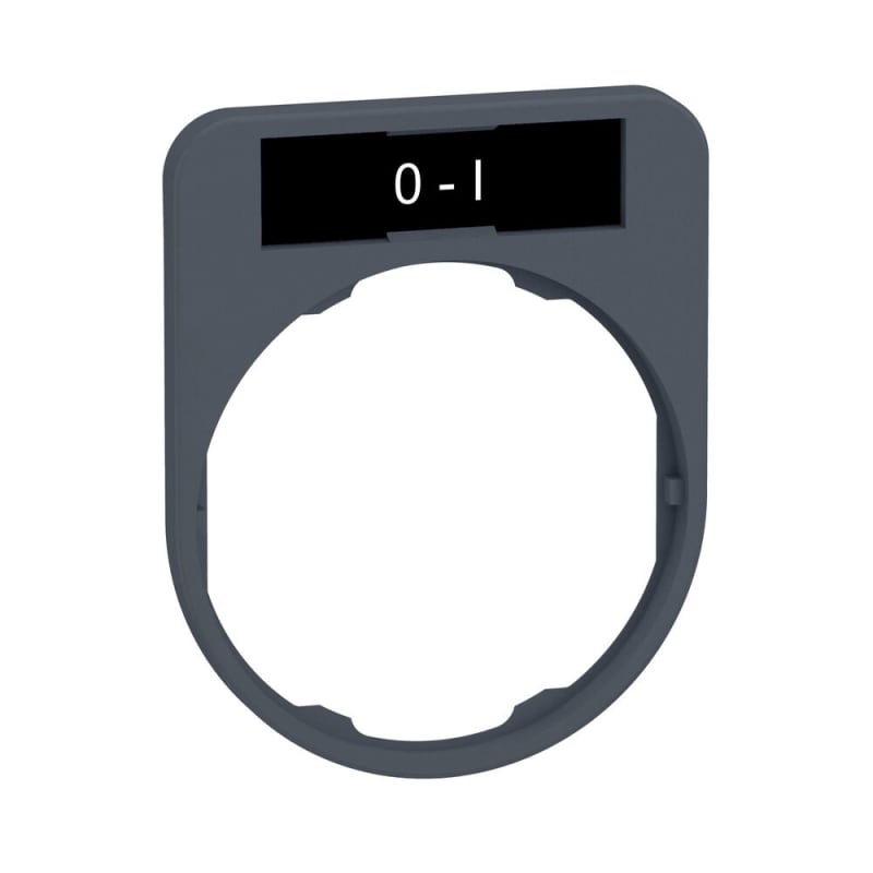Sign Frame flush grey with sign (ZBYF2178C0)