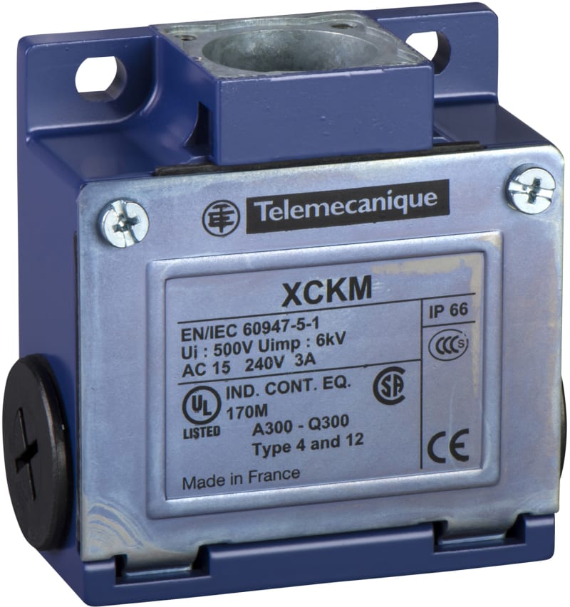 Telemecanique ZCKM1 Limit Switch Body, Metal, Snap-action, PG cable entry
