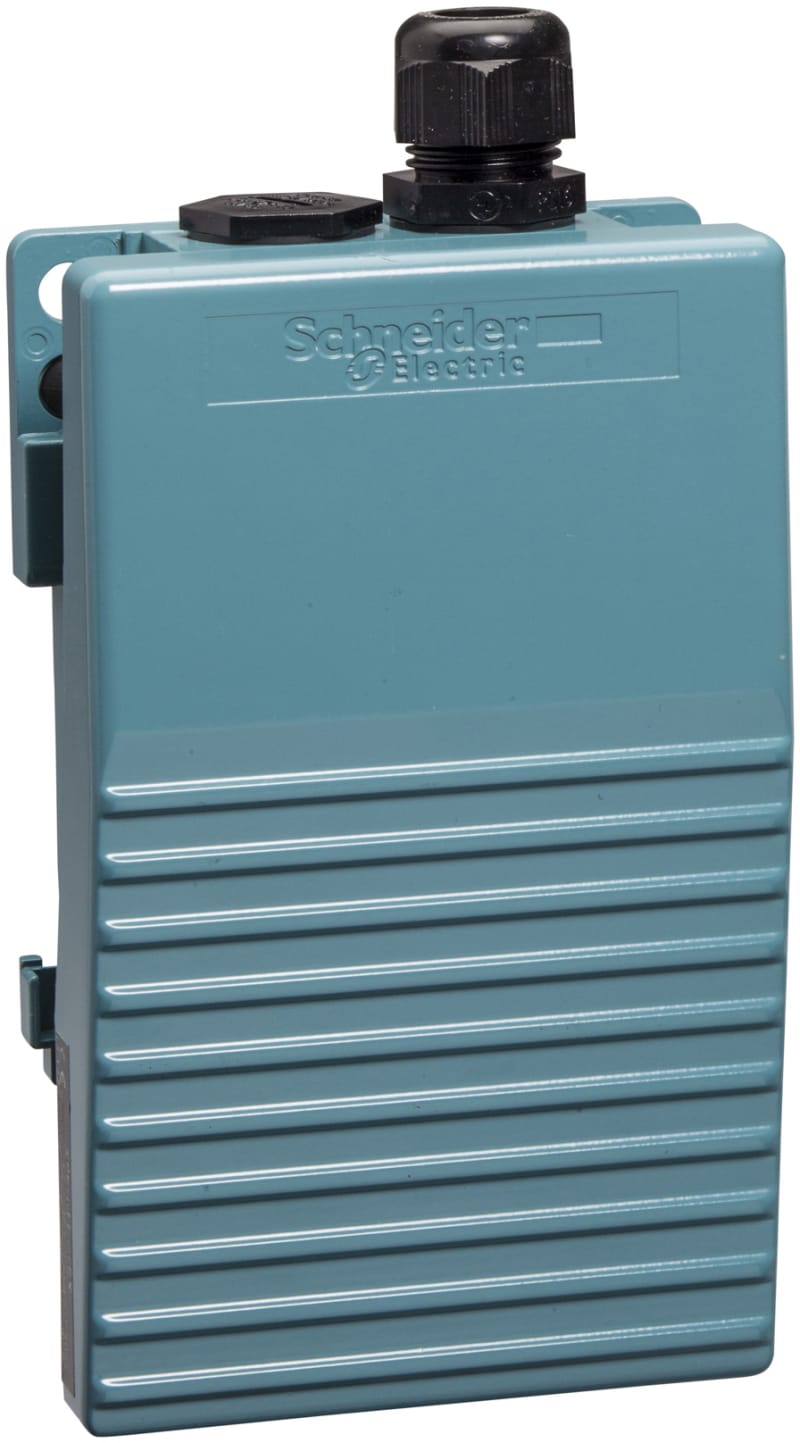 Schneider Electric XPEM111 Preventa XPE, Single foot switch, metal, blue, without cover, 2 NO + 2 NC