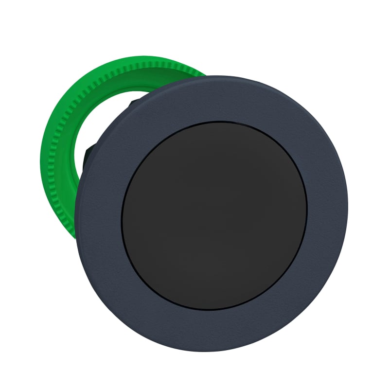 Push-button flush black (ZB5FH02)