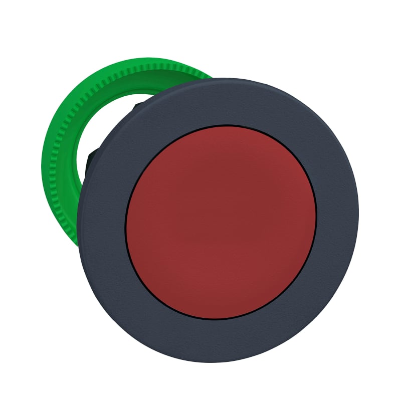Push-button flush red (ZB5FH04)