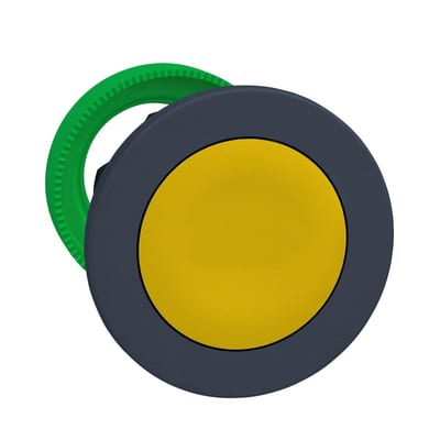 Push-button flush yellow (ZB5FH05)