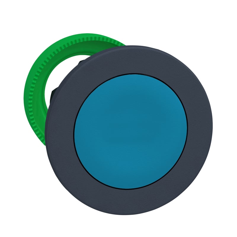 Push-button flush blue (ZB5FH06)