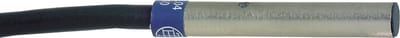 Telemecanique OsiSense XS1L04NA310 Inductive Proximity Sensor — Ø4 mm barrel, Sn 1 mm, NPN, NO, pre-wired cable (2 m)