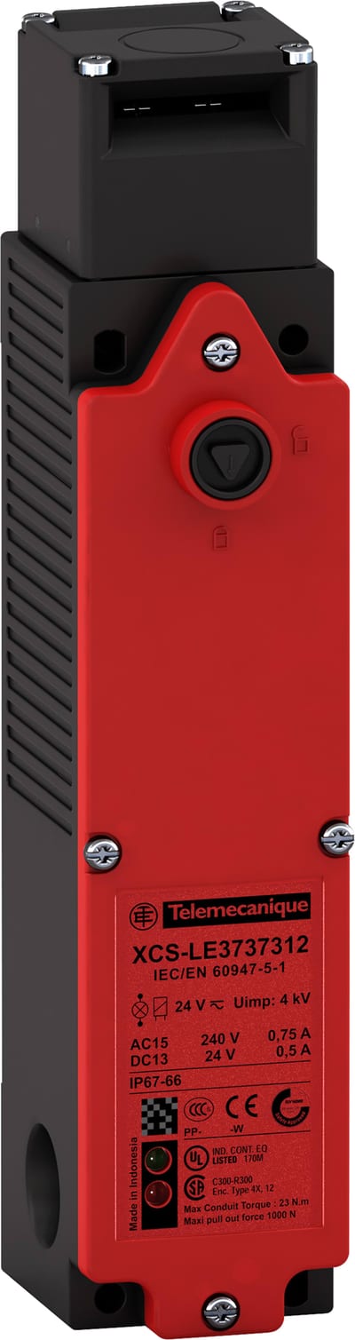 Telemecanique XCS Safety Interlock Switch with Magnetic Locking 220 V 3NC+3NC